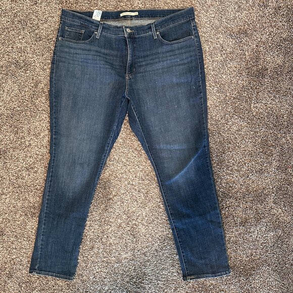 Levi's Denim - Women's Levi's 311 Shaping Skinny Jean - Dark Wash Size 20W